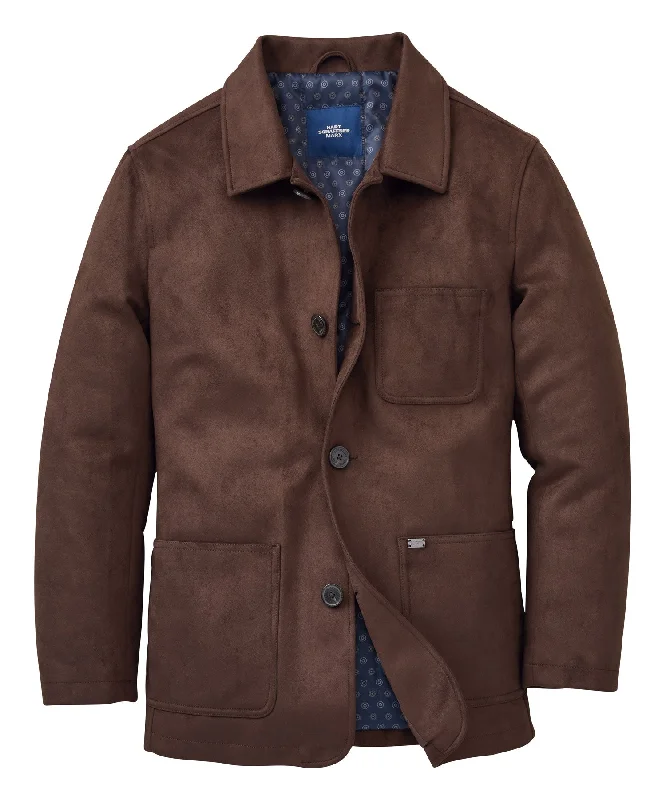 Trendy Basics Faux Suede Chore Jacket