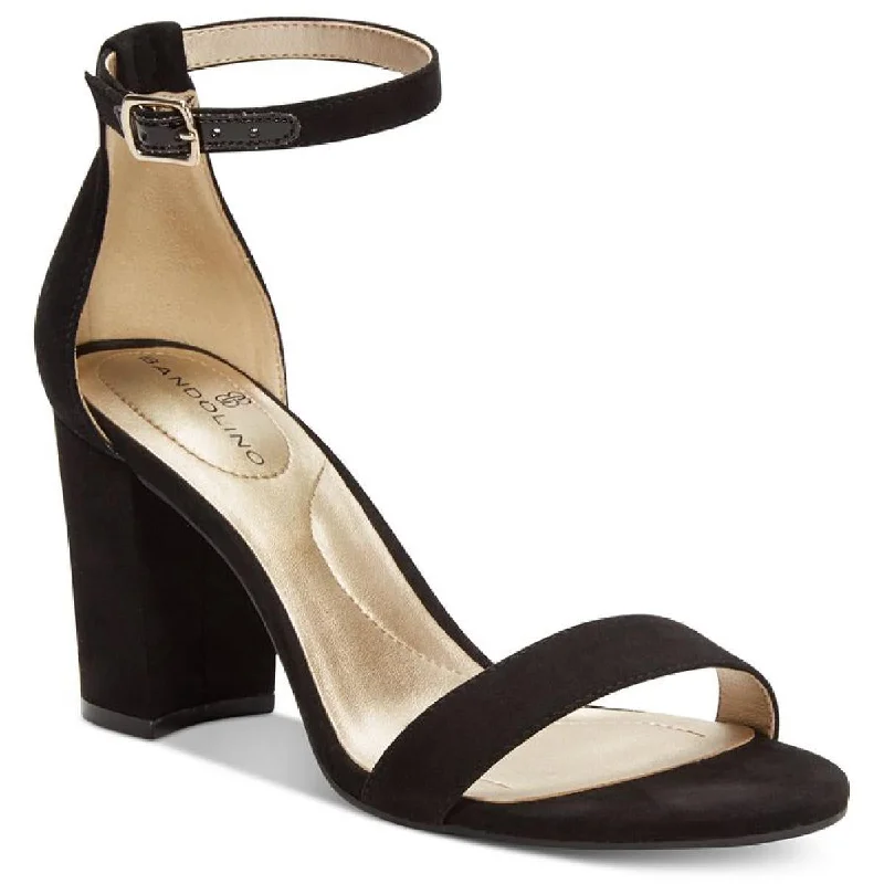 Trendy Walking Shoes Bandolino Womens Armory 2 Open Toe Ankle Strap Heel Sandals