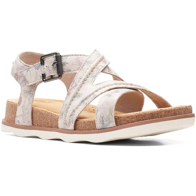 Streetwear Footwear Clarks Womens Brynn Ave  Cushioned Footbed Ankle Strap