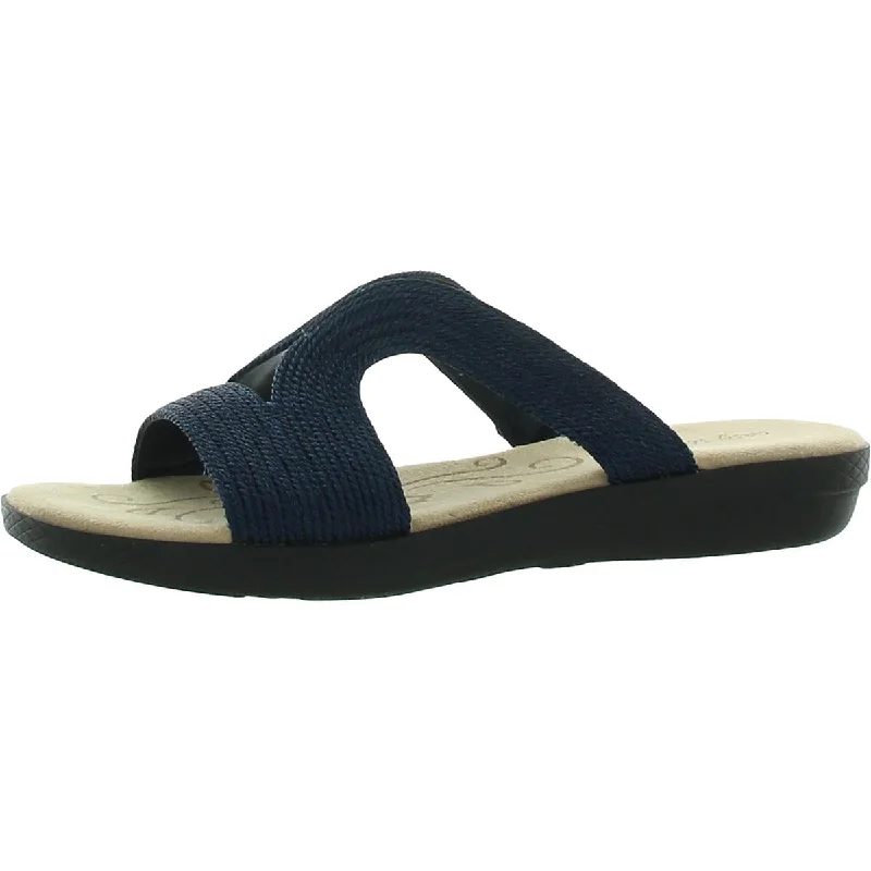 Everyday Sneakers Easy Street Womens Nia Comfort Insole Slip On Slide Sandals