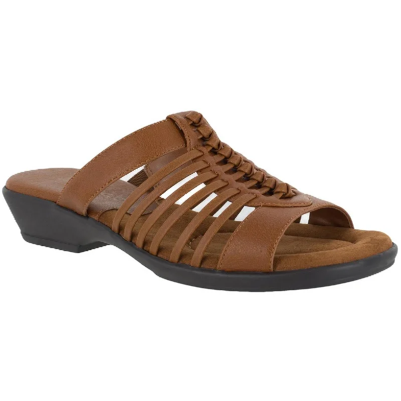 Air Cushion Sneakers Easy Street Womens Nola Strappy Slip On Slide Sandals