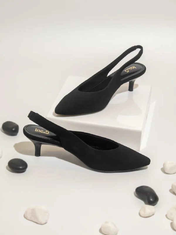 Flexible Fit Shoes Inc.5 Kitten Heel Fashion Sandal For Womens