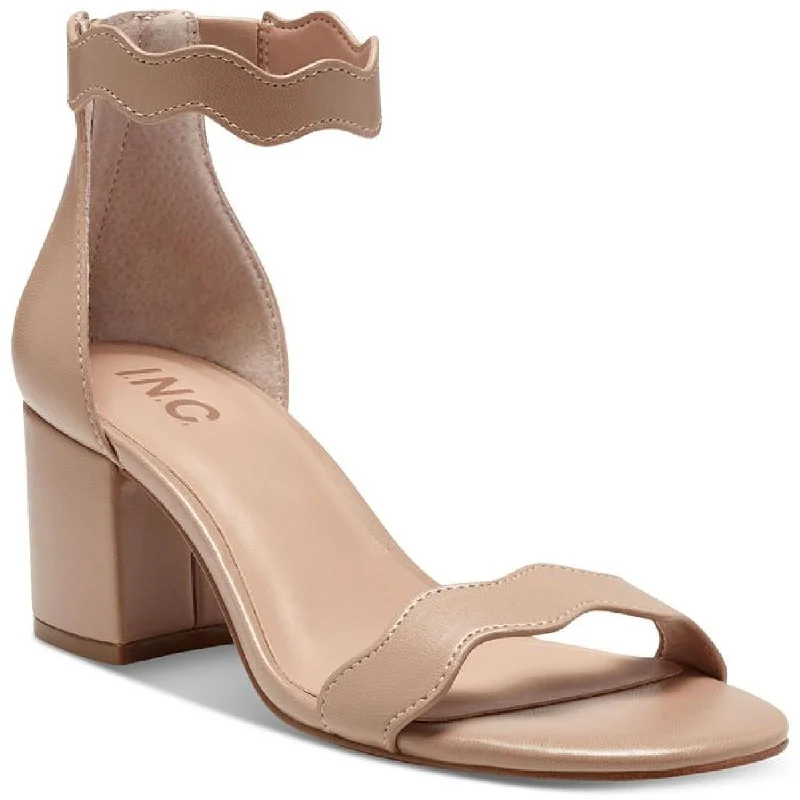 Cozy Slip-Ons INC Womens Hadwin Solid Open Toe Heels
