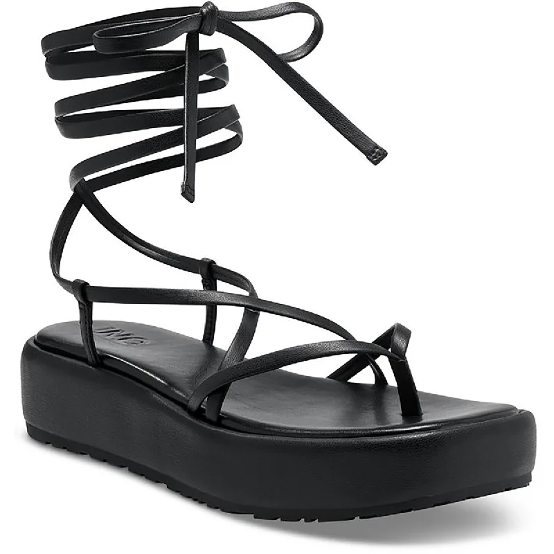 Casual Footwear INC Womens Rexile Strappy Flatform Sandals
