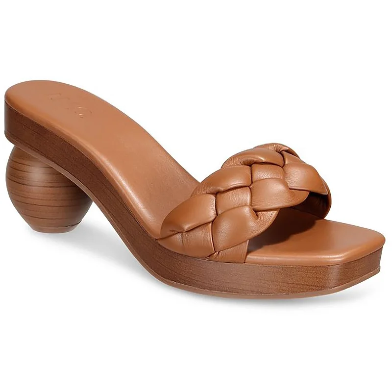 Plush Footwear INC Womens Zaleste 2 P Braided Ball Slide Heels