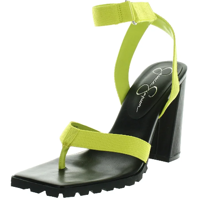 Long-Lasting Shoes Jessica Simpson Kielne Women's Mixed Media Block Heel Sandals