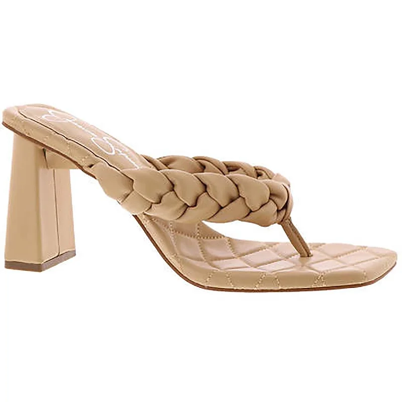 Lightweight Breathable Shoes Jessica Simpson Zaliye Women's Faux Leather Block Heel Slide Sandals Lightweight Breathable Shoes Jessica Simpson Zaliye Women's Faux Leather Block Heel Slide Sandals