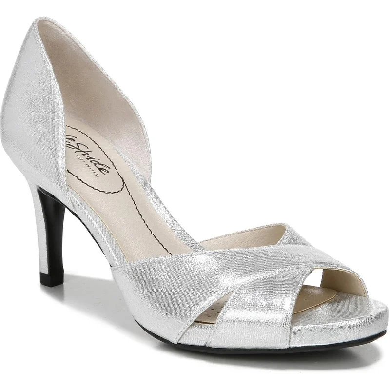 Eco-Friendly Footwear LifeStride Womens Myonos Heels Dress Sandals