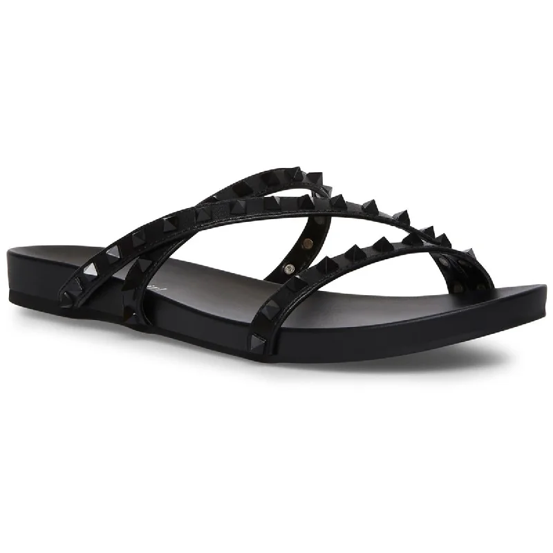 Budget-Friendly Shoes Madden Girl Womens Candy Studded Slide Sandals