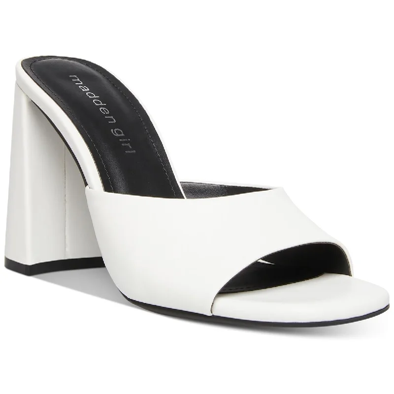 Non-Slip Shoes Madden Girl Womens Genius Comfort Insole Slides Mule Sandals