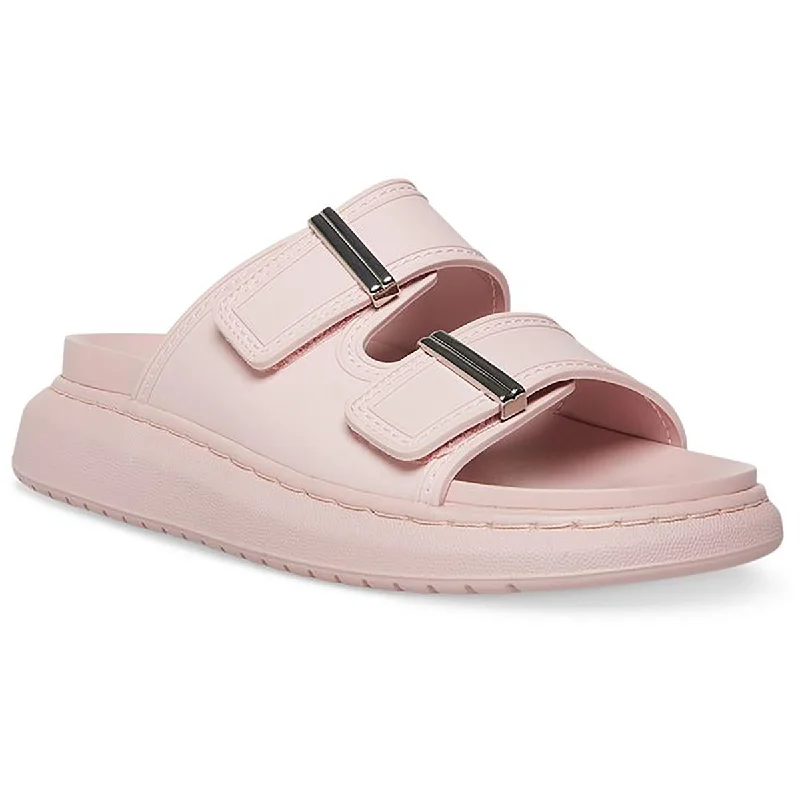 Premium Sneakers Madden Girl Womens Kingsley Strappy Slip On Slide Sandals
