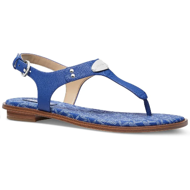 Cool Sneakers MICHAEL Michael Kors MK Plate Women's Faux Leather Slingback Thong Sandals Cool Sneakers MICHAEL Michael Kors MK Plate Women's Faux Leather Slingback Thong Sandals