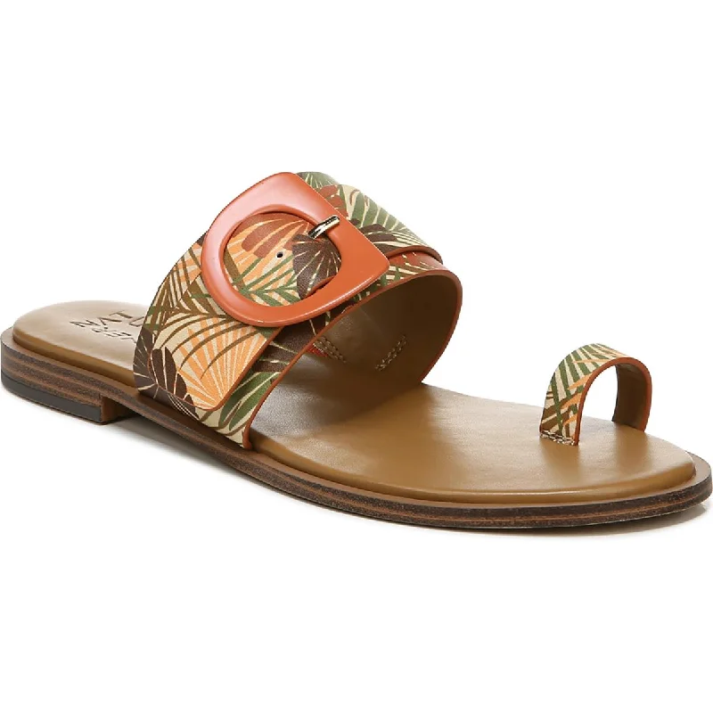 Ultra-Fashion Sneakers Naturalizer Womens Finola Leather Slide Sandals
