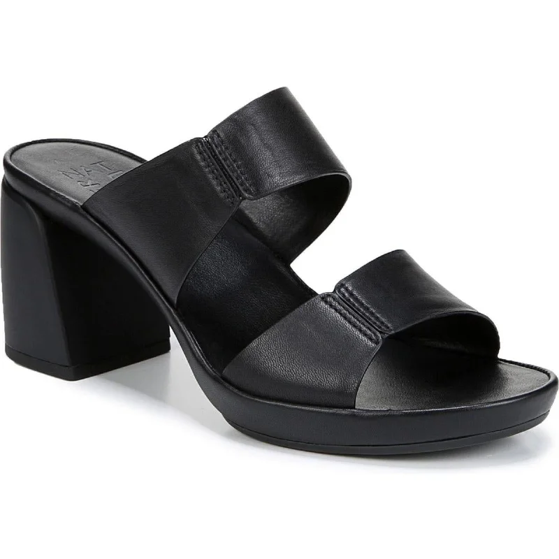 Outdoor Sneakers Naturalizer Womens Genn-Whirl Leather Slip On Heels