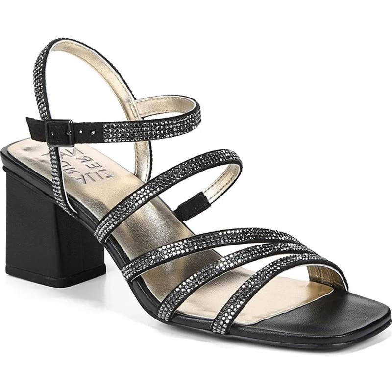 Chic Sneakers Naturalizer Womens Niko 2 Strappy Ankle Strap Heels