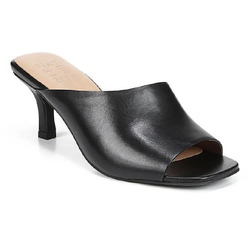 Everyday Sneakers Naturalizer Womens Stacy Leather Slip On Mule Sandals