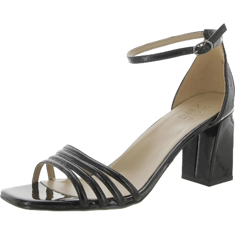 Breathable Loafers Naturalizer Womens Thena Leather Ankle Strap