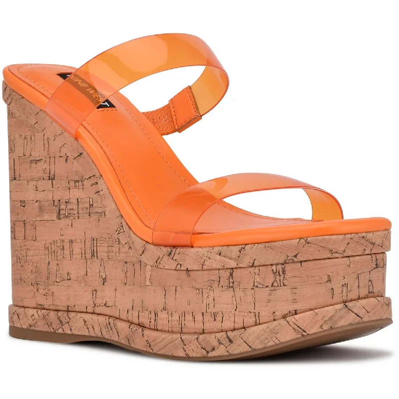 Soft Sole Sneakers Nine West Womens Rapps  Slip On Dressy Wedge Sandals