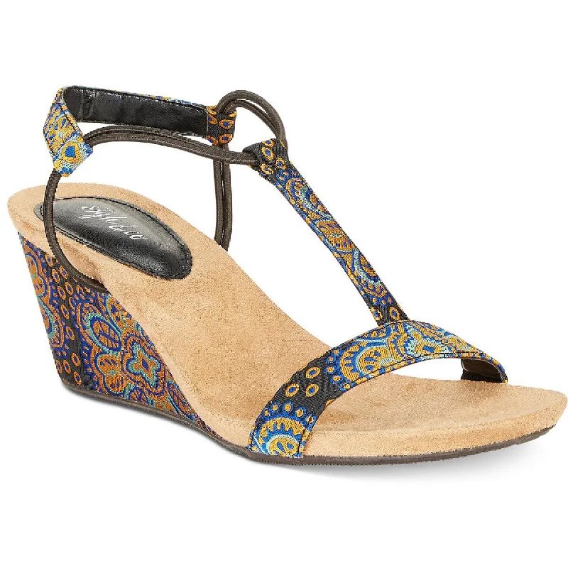 Urban Running Shoes Style & Co. Womens Mulan T-strap Wedge Sandals