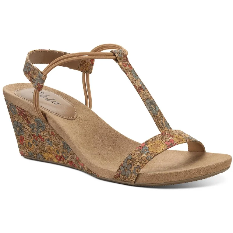 Soft Insole Shoes Style & Co. Womens Mulan T-Strap Sandals