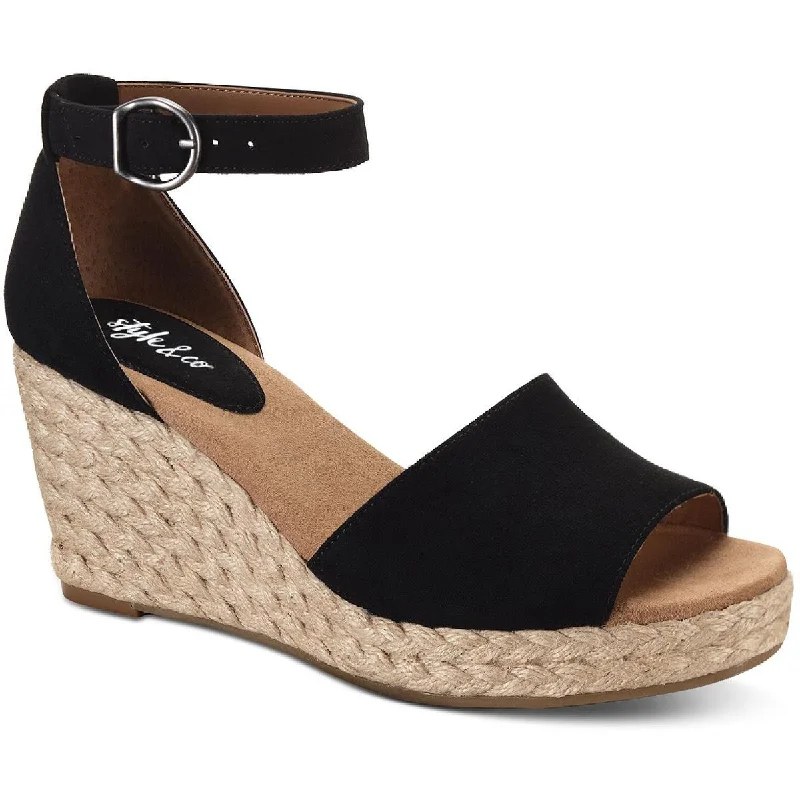 Memory Foam Shoes Style & Co. Womens Seleeney Wedge Sandals