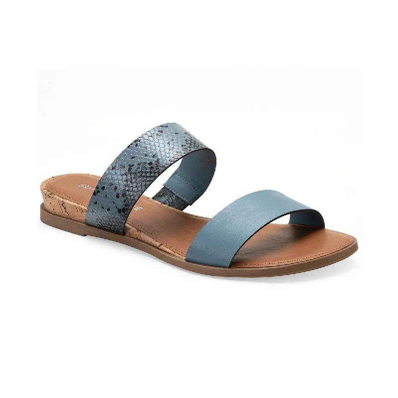 Cushion Sole Sneakers Sun + Stone Womens Easten Slide Sandals