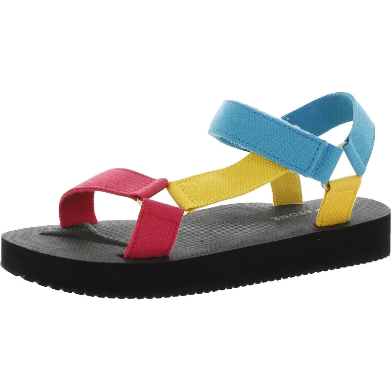 Ultra-Fashion Sneakers Sun + Stone Womens TABBY Open Toe Casual Ankle Strap