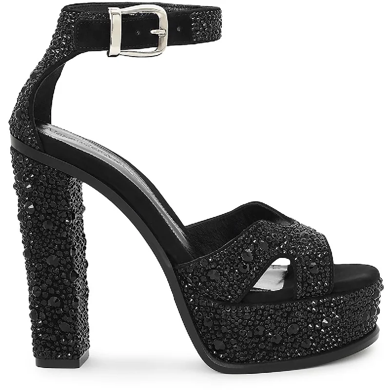 Casual Footwear Alexander McQueen Womens 718390 Embellished Pumps Platform Heels