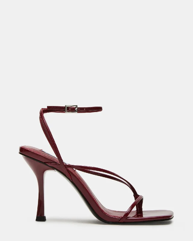 Breathable Mesh Sneakers ANNIE WINE PATENT