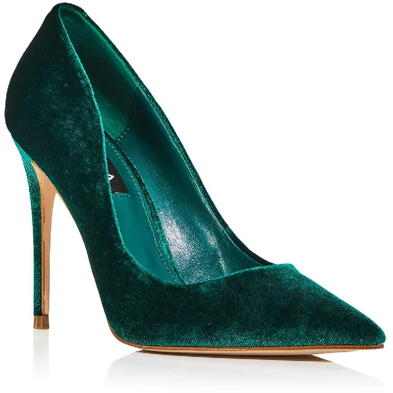 Fashionable Slip-Ons Aqua Womens Brit Velvet Slip-On Pumps