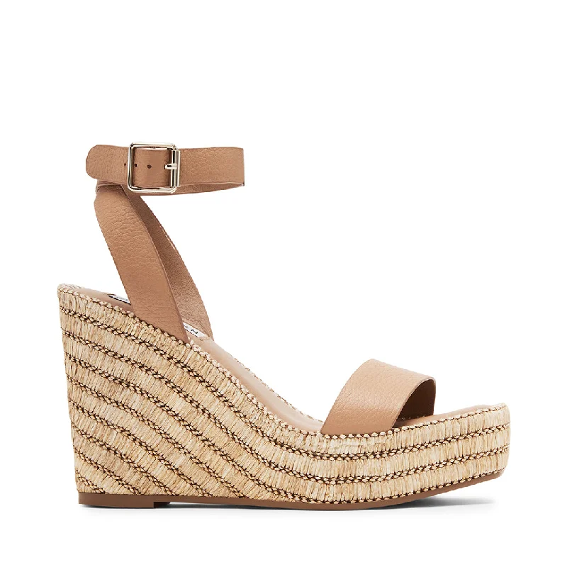 Cushioning Sneakers Cassie Sandal TAN LEATHER