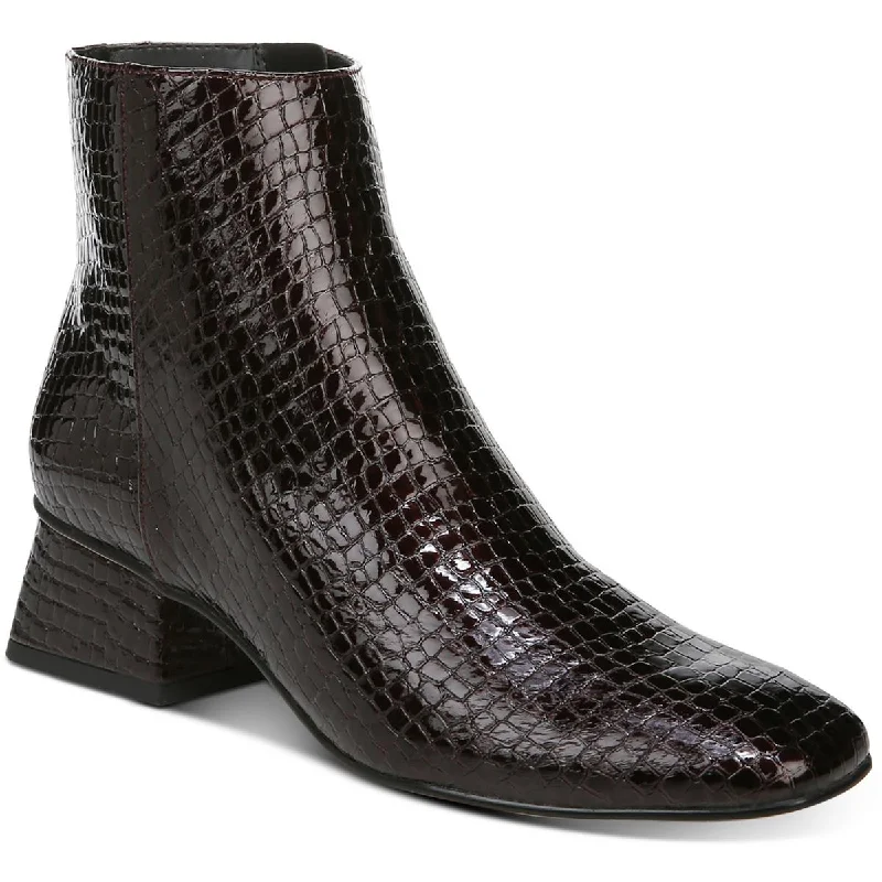 Sleek Sneakers Charles by Charles David Womens Maxx Faux Leather Snake Print Dress Heels