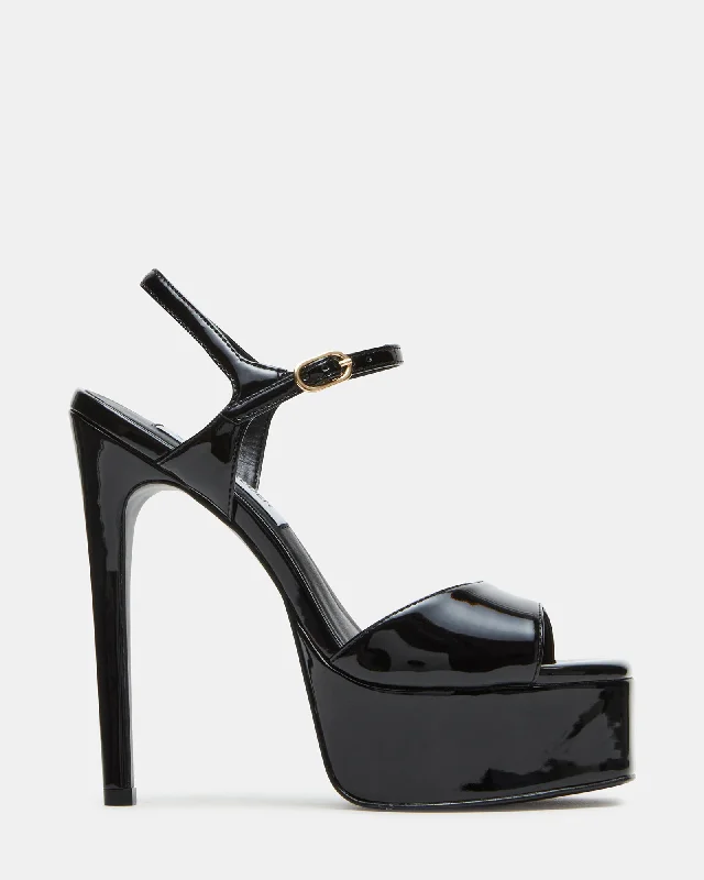 Comfortable Boots COLOGNE BLACK PATENT