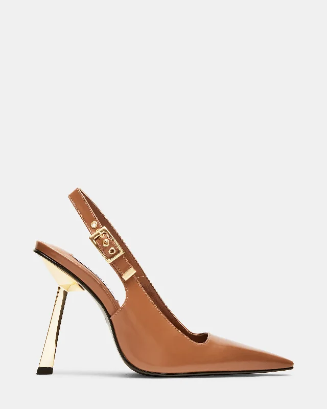 Wear-Resistant Sneakers DIVINE CAMEL LEATHER