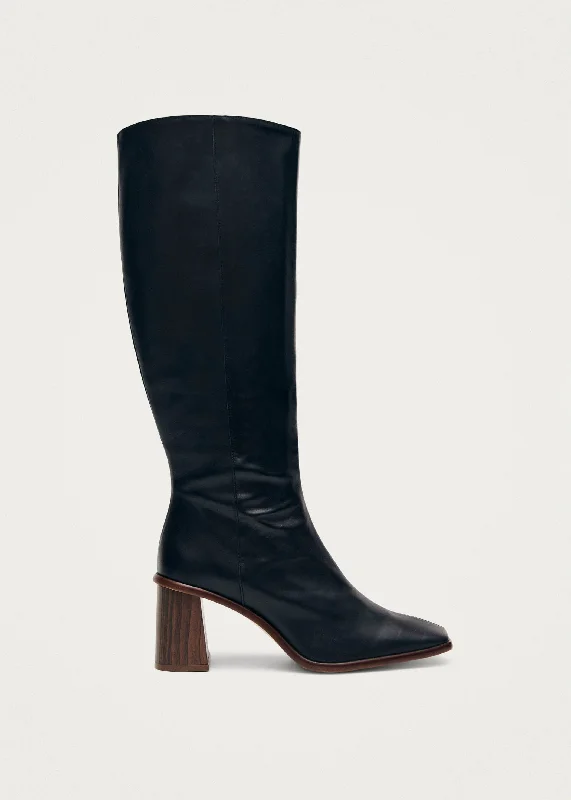 Flexible Sneakers East Black Leather Boots