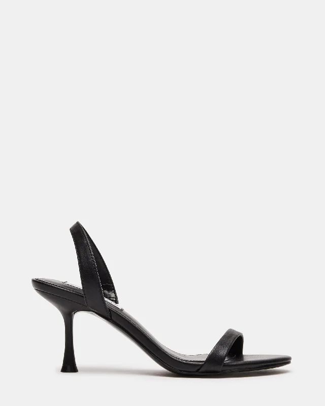 Classic Sneakers ELMA BLACK LEATHER