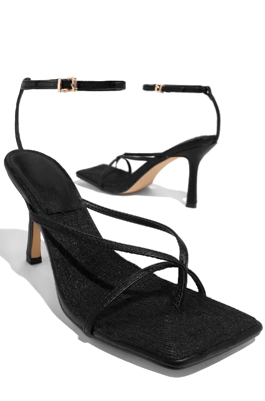 Cool Sneakers Euphoria Espadrille Heels - Black