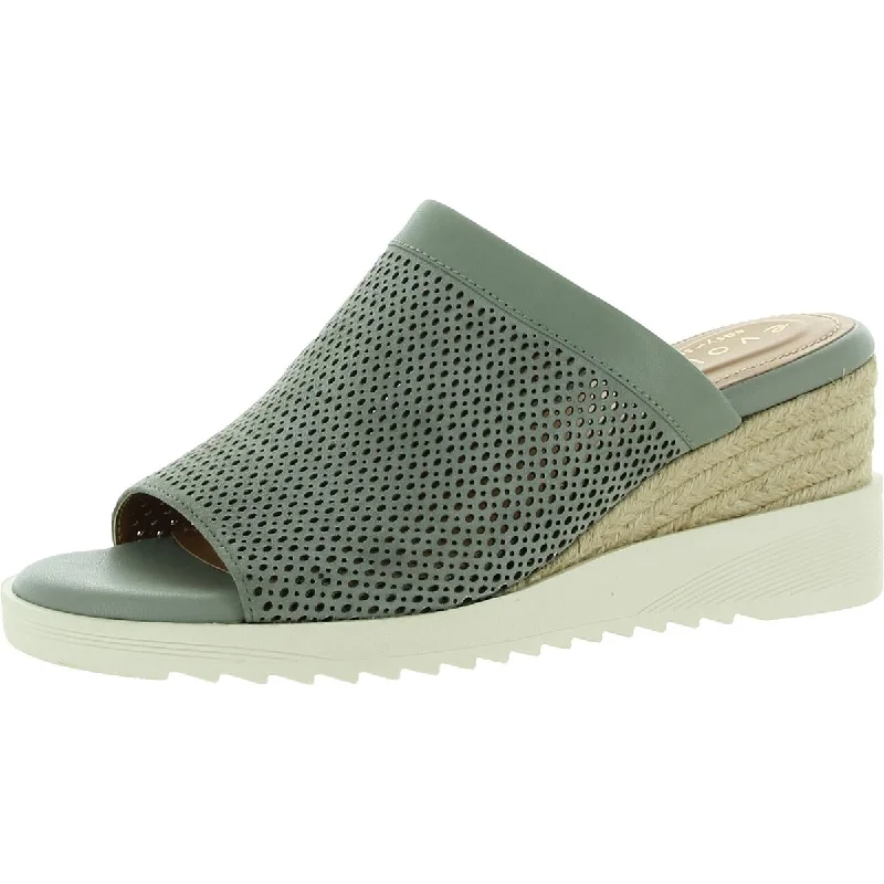 High-Performance Sneakers Evolve by Easy Spirit Womens ZOOEY Leather Slip On Wedge Heels