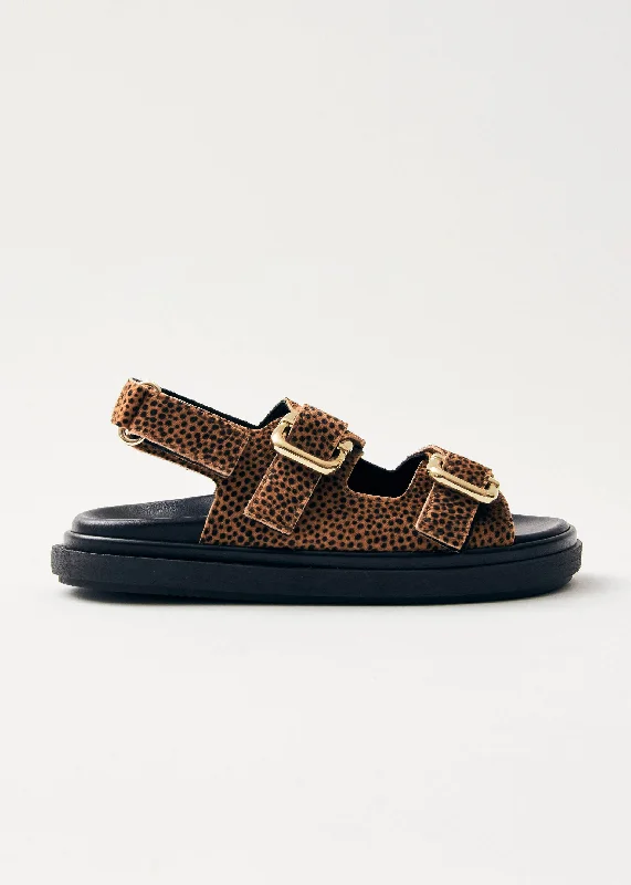 Sporty Sneakers Harper Soft Tan Leather Sandals
