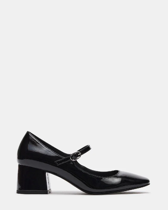 High-Quality Footwear HAWKE BLACK PATENT