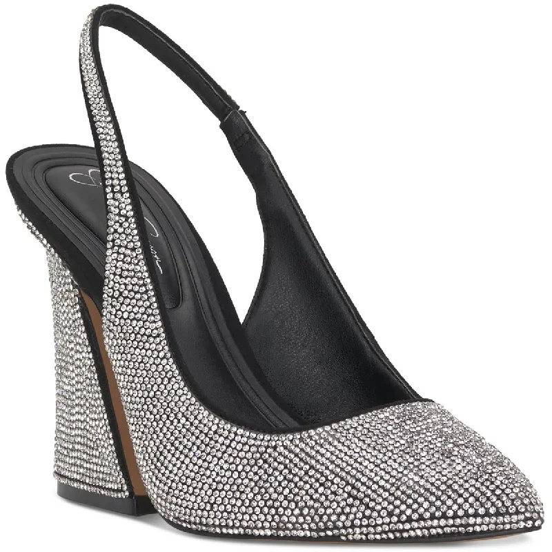 Luxury Sneakers Jessica Simpson Womens Jiles Slingback Heels