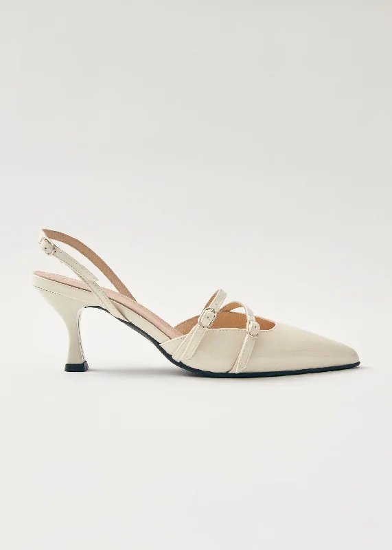 Orthopedic Sneakers Joelle Onix Cream Leather Pumps