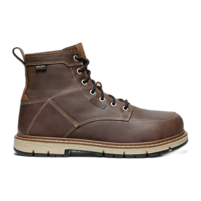 Chic Walking Shoes Men's San Jose 6" Waterproof 90° Heel Boot (Aluminum Toe)