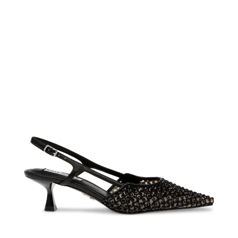Comfortable Slip-Ons Legaci-MR Pump BLK RHINESTONE