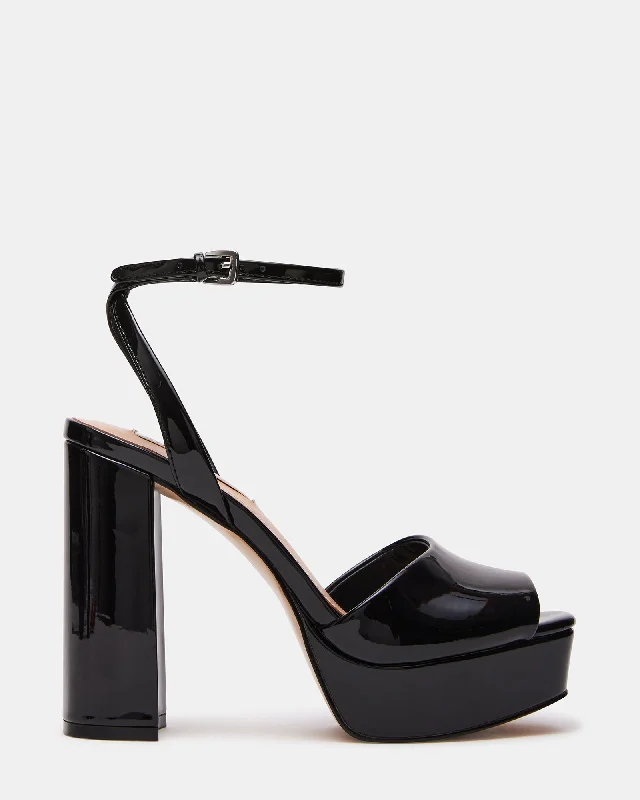 Minimalist Shoes LOURDES BLACK PATENT