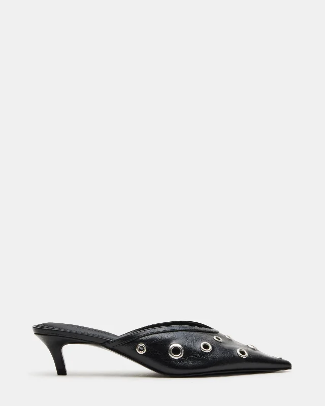Flexible Shoes LUXELY BLACK LEATHER