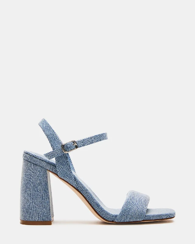Air Cushion Sneakers MAREENA DENIM FABRIC