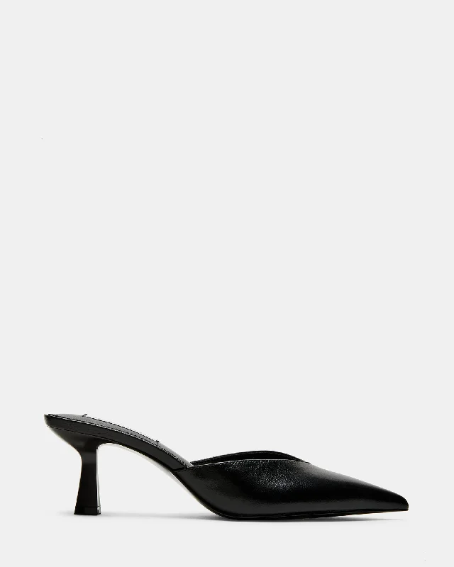 Cushion Comfort Shoes MOD BLACK LEATHER