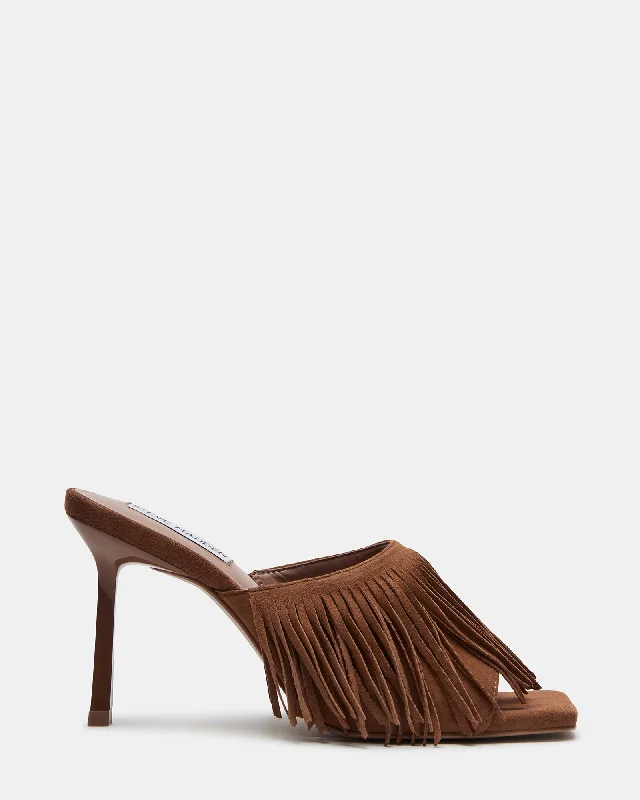 Plush Footwear MORINA COGNAC SUEDE
