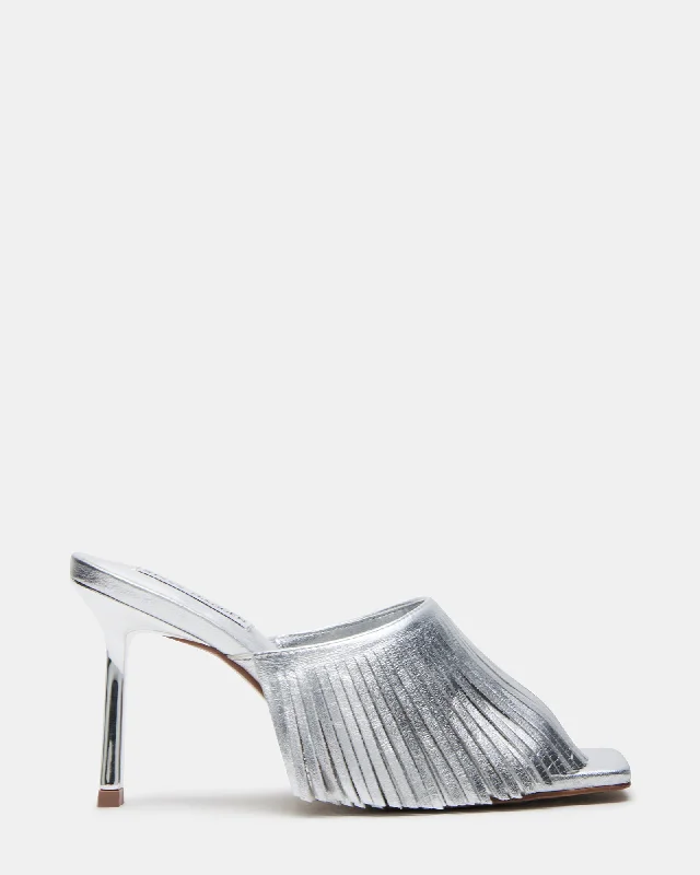 Travel Sneakers MORINA SILVER LEATHER